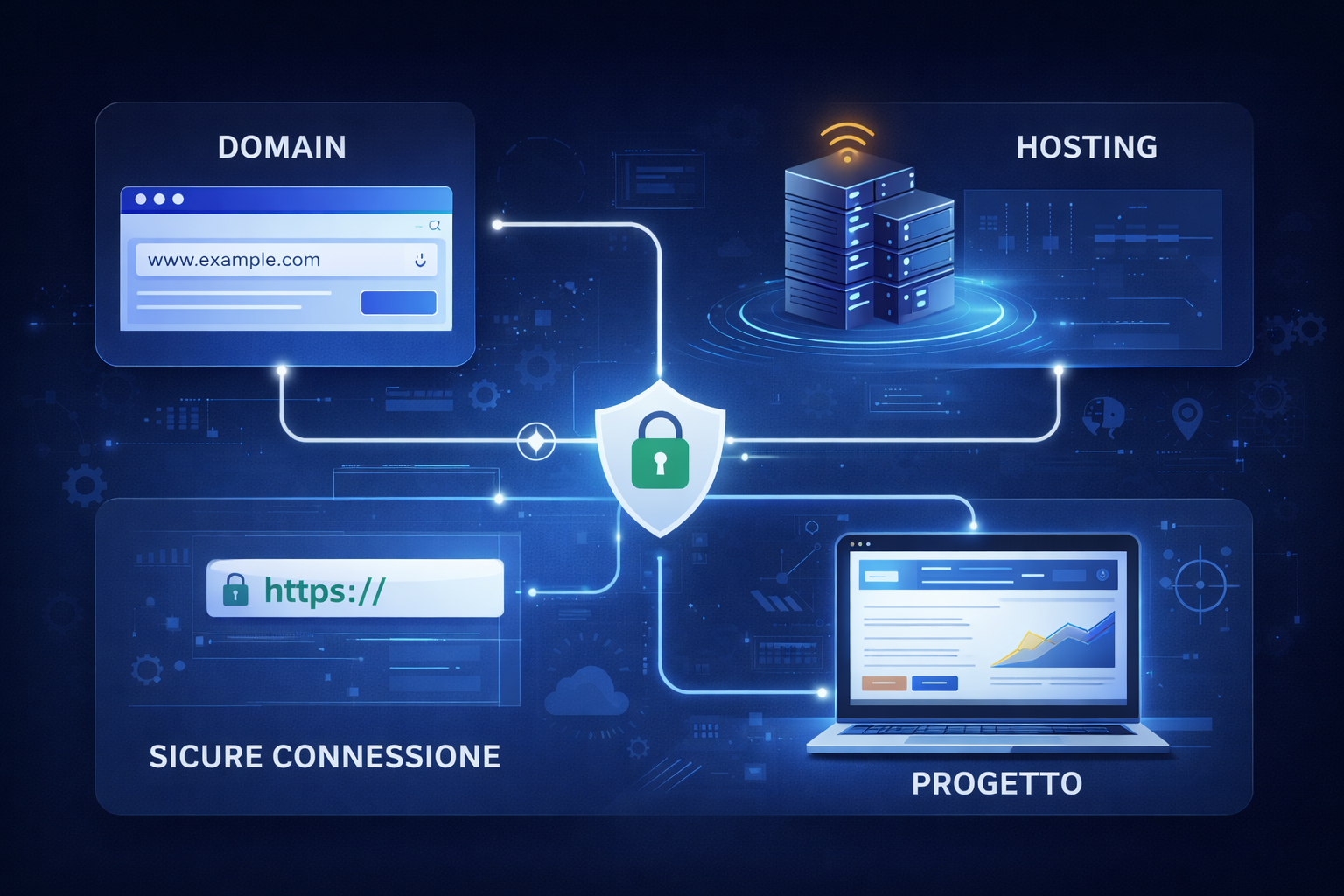 Pubblicazione online del sito web