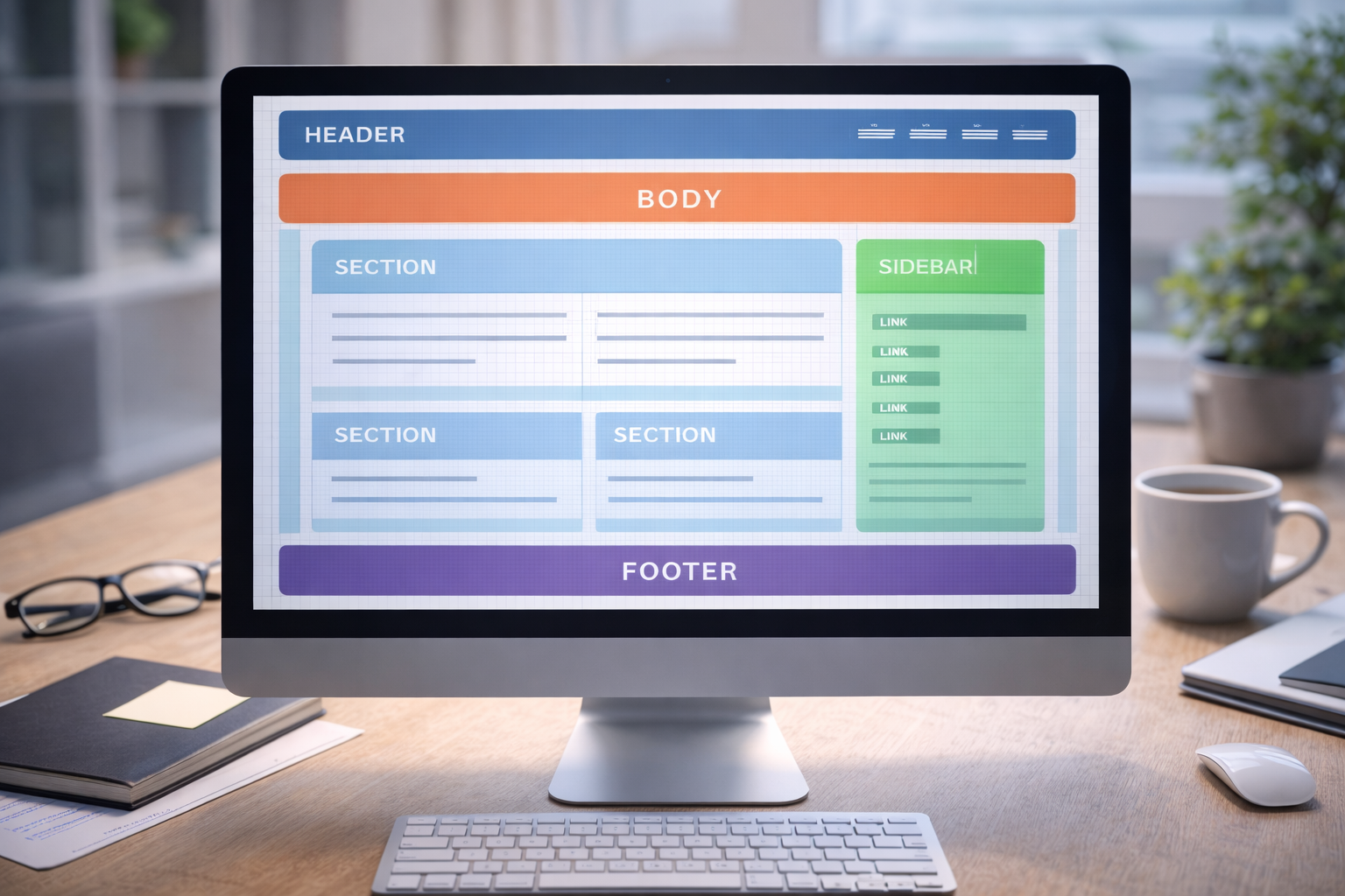 Struttura del sito web