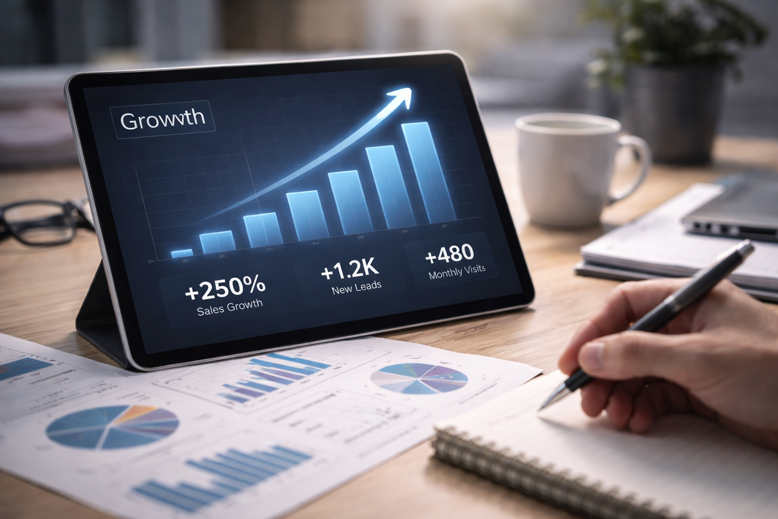 Crescita futura del sito web