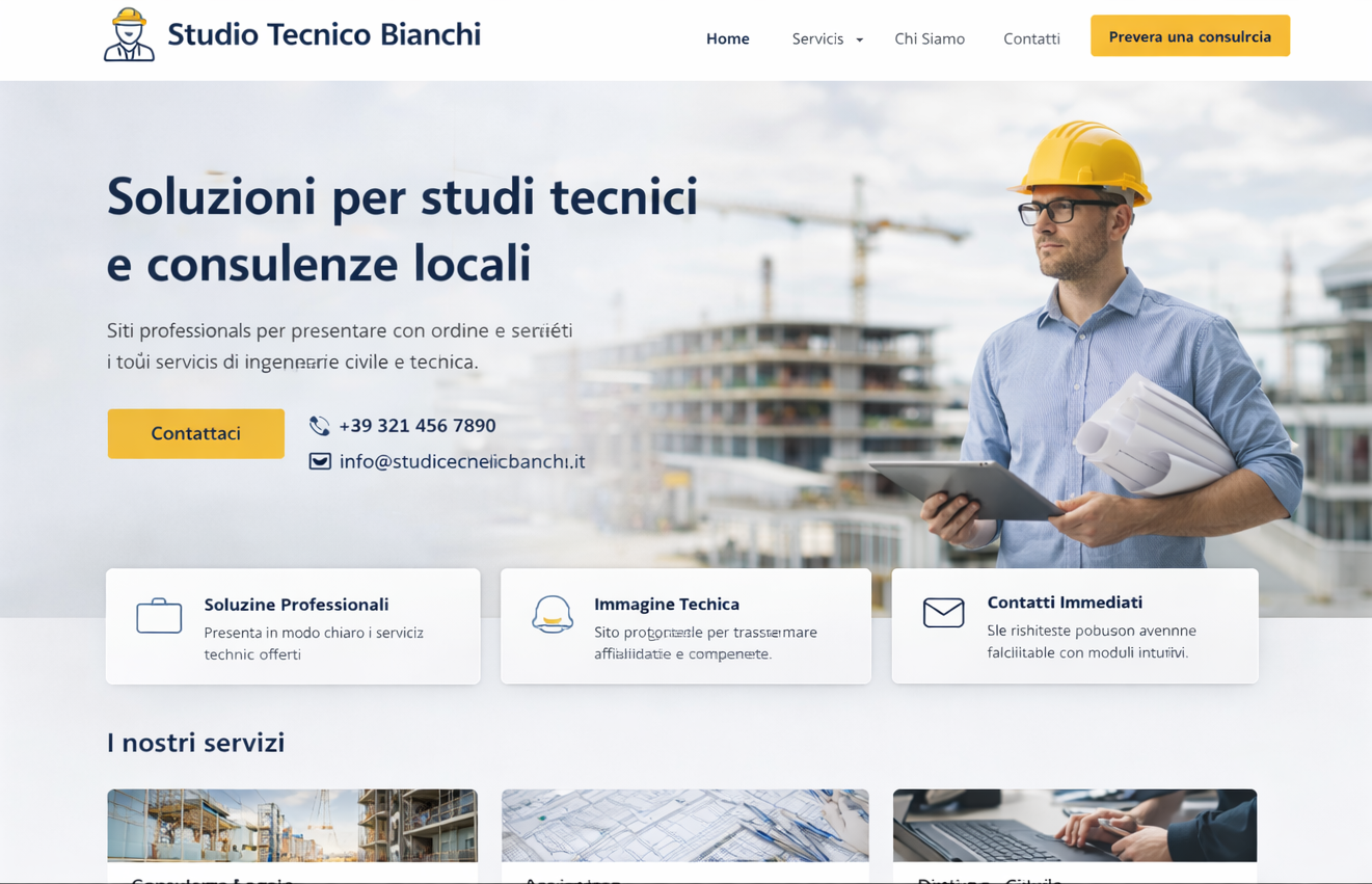 Template studio tecnico